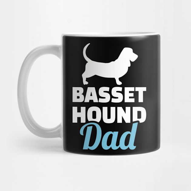Basset hound dad by Designzz